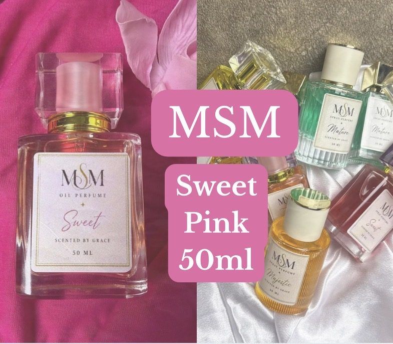 MSM Perfume - Sweet Pink 50ml - MSM (Youth Business, Locally Made)