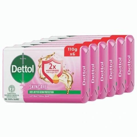 Dettol Skincare Pack 110g x 6 - Dettol - 110g x 6