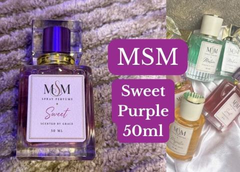 MSM Perfume - SWEET Purple Fragrance 50ml - MSM - Youth Business, Locally Made