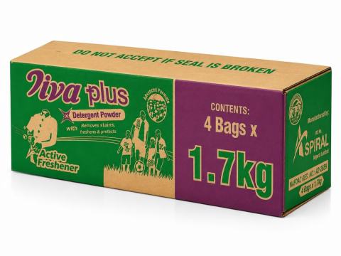Viva Plus Detergent Carton 1.7kg x 4 -  - Standard