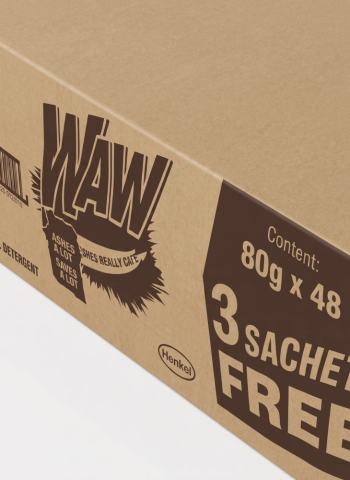 Waw Detergent Carton 80g x 51 -  - Standard