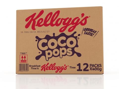 Kellogs Coco Pops Refill Carton 400g x 12 -  - Standard