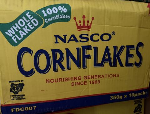 Nasco Cornflakes Carton 350g x 10 -  - Standard