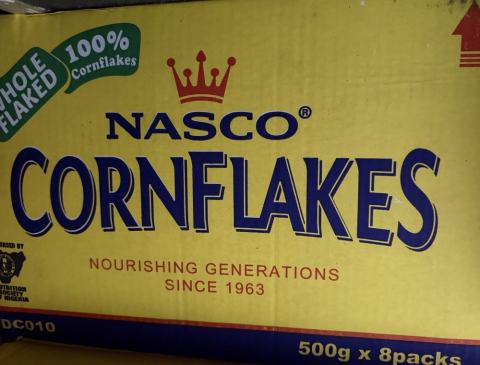 Nasco Cornflakes Carton 500g x 8 -  - Standard