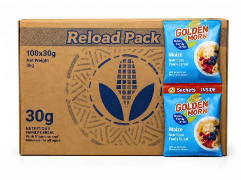 Golden Morn Carton 30g x 100 - Nestle - Standard