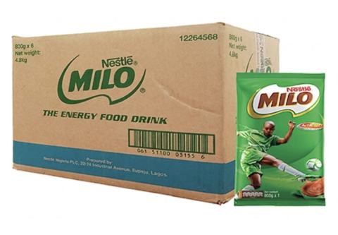Milo (Refill) Carton 800g x 6 -  - Standard