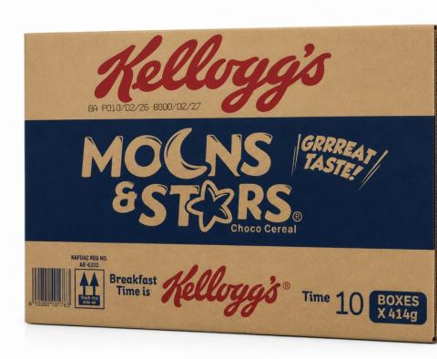 Kellogs Moon & Stars Carton 414g x 10 boxes -  - Standard