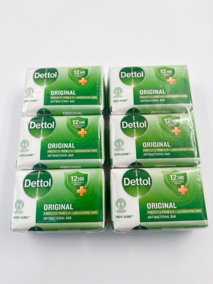 Dettol Original Pack 110g x 6 -  (Standard)